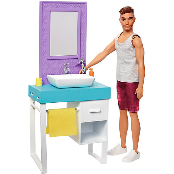 

Кукла Кен Barbie, Ванная комната