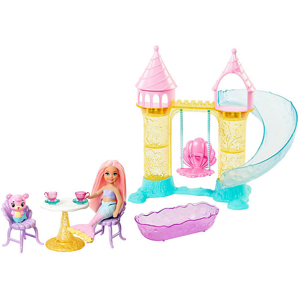 

Игровой набор Barbie Dreamtopia Детская площадка с русалочкой Челси
