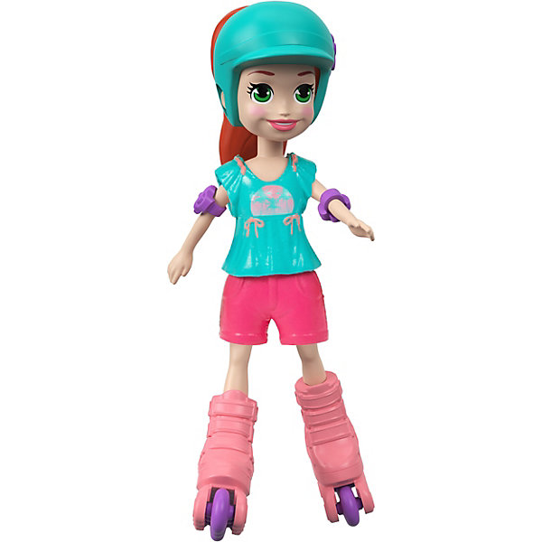 

Мини-кукла Polly Pocket Active, Лайла на роликах