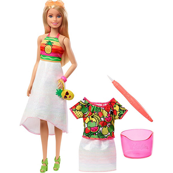 

Набор с куклой Barbie x Crayola "Фруктовый сюрприз", блондинка