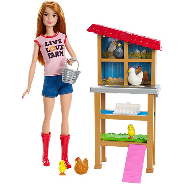 фото Кукла barbie из серии «кем быть?» птичница mattel