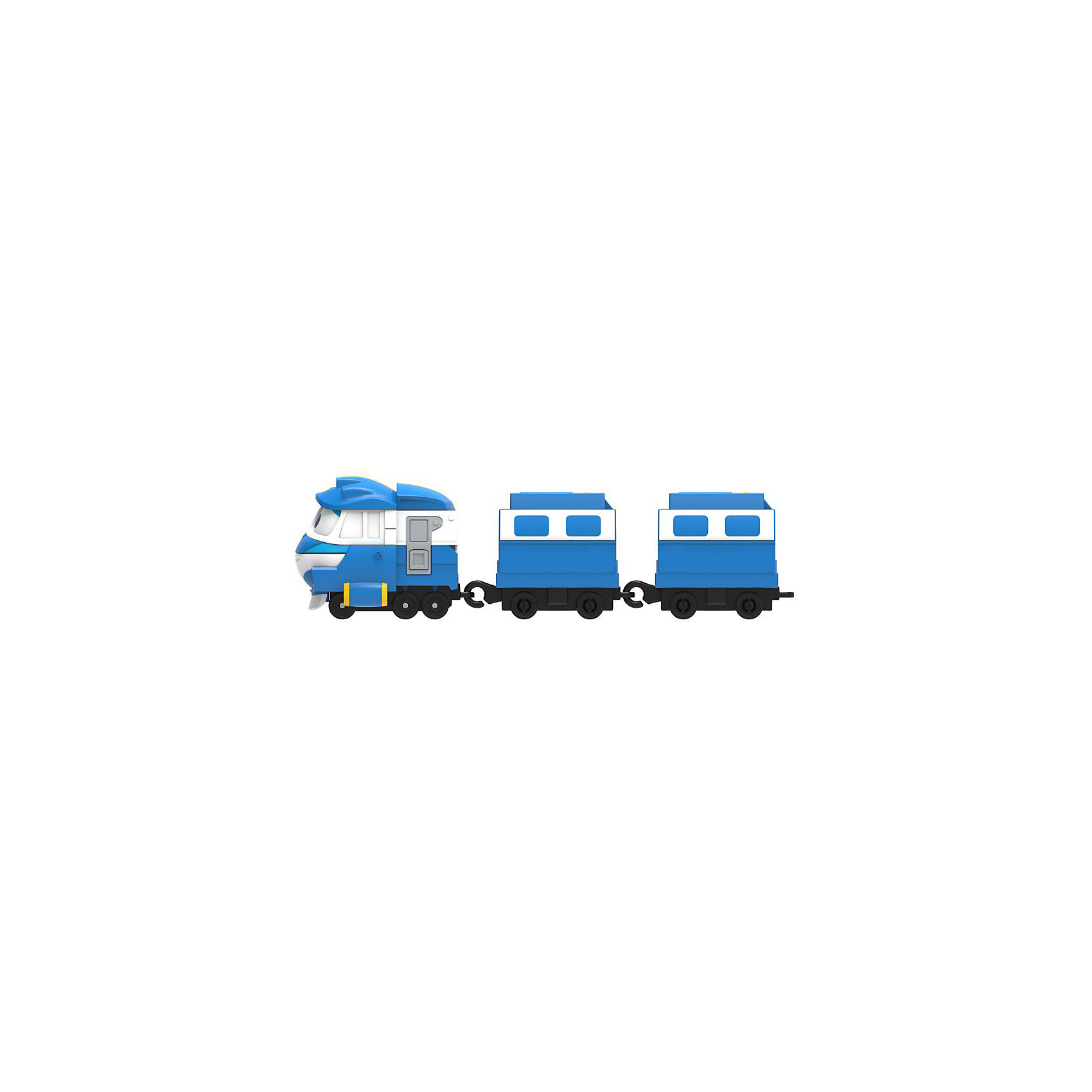 фото Паровозик с двумя вагонами Silverlit Robot Trains Кей