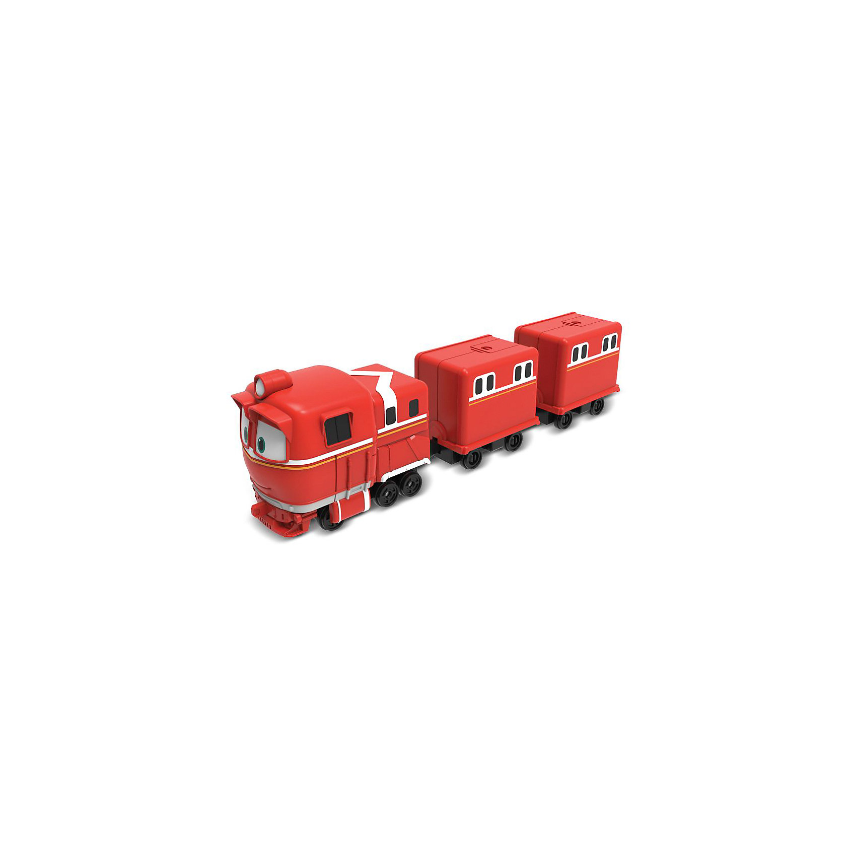 Паровозик с двумя вагонами Robot Trains Альф Silverlit 10545506