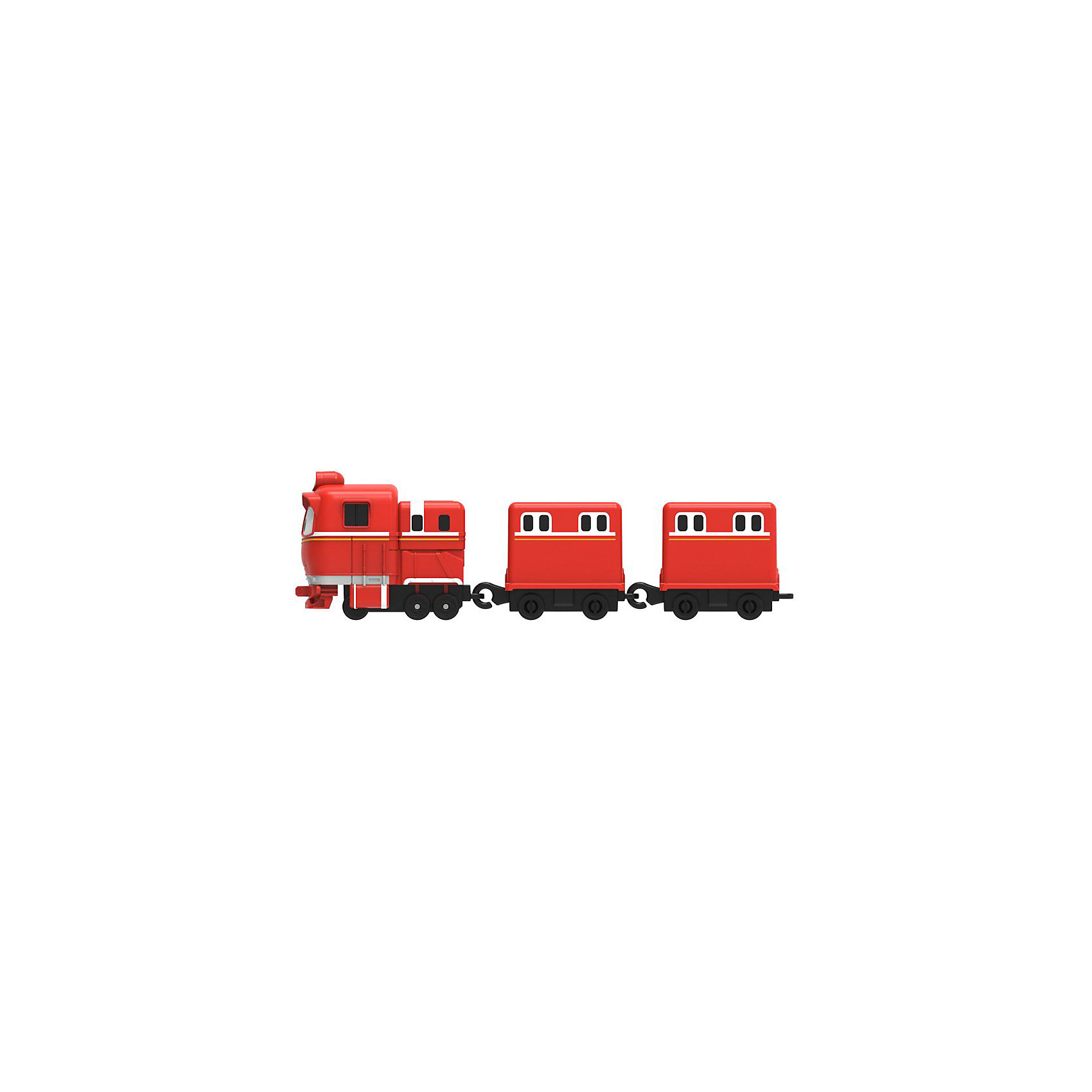 Паровозик с двумя вагонами Robot Trains Альф Silverlit 10545506