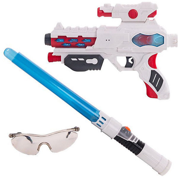 фото Игровой набор Fun Red "Space Force" Бластер, меч, очки