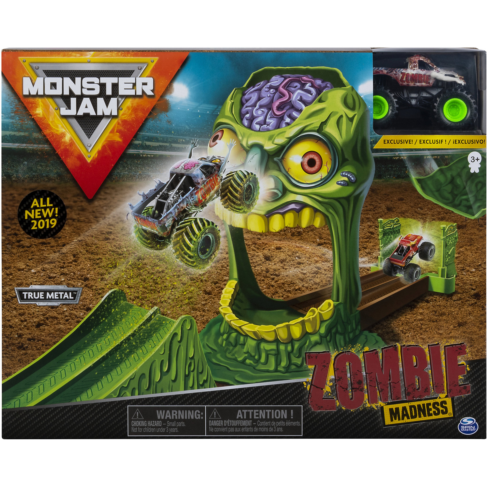 фото Игровой набор машинок Spin Master Monster Jam "Зона Зомби" Zombie
