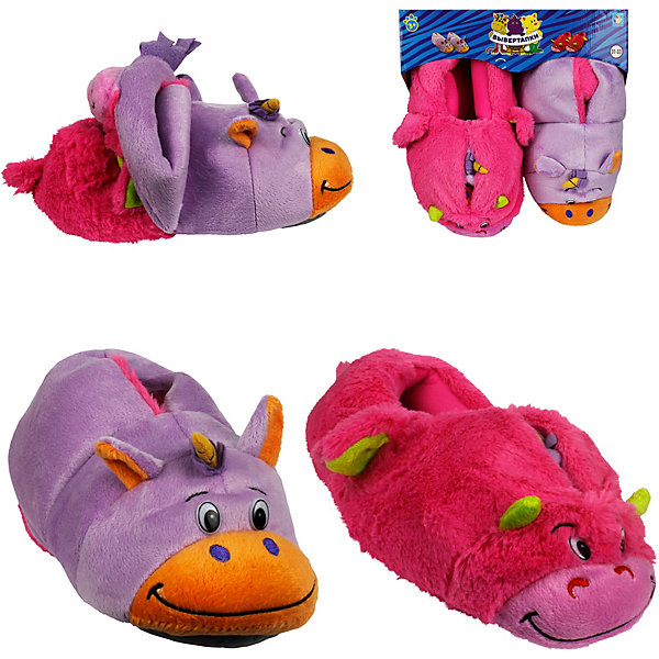 

Вывертапки 1Toy Единорог-Дракон, 31-33 см, Разноцветный