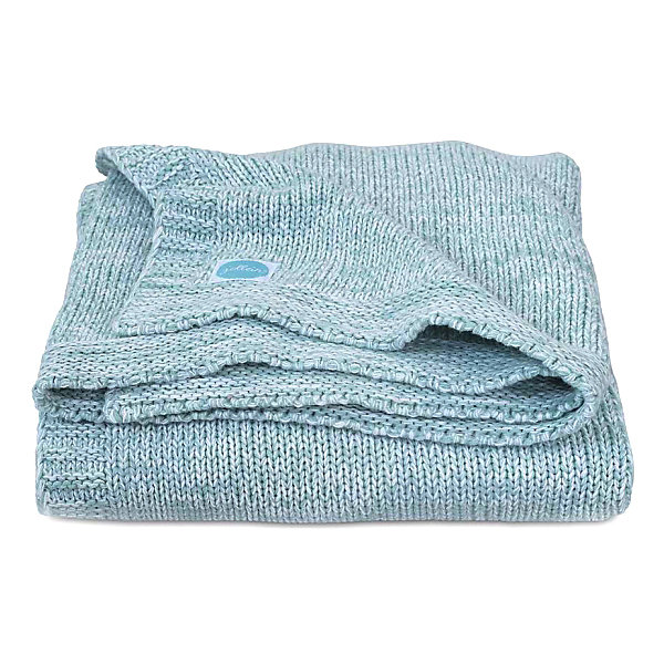 

Вязаный плед Jollein "Melange knit" soft green, 75х100 см, Зеленый