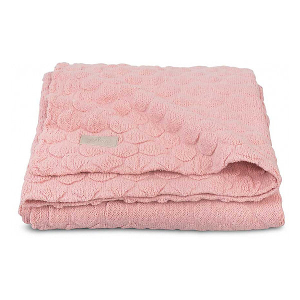 

Вязаный плед Jollein "Fancy knit" blush pink, 75х100 см, Розовый