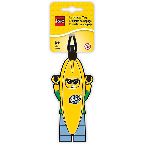 фото Бирка для багажа Lego Banana -