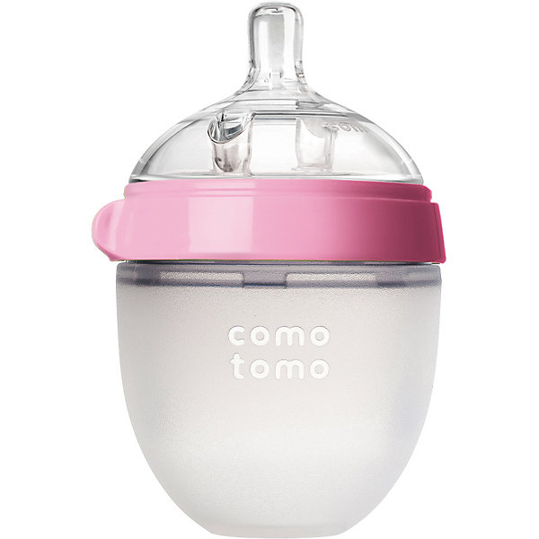 фото Бутылочка для кормления Comotomo Natural Feel, 150 мл., розовый