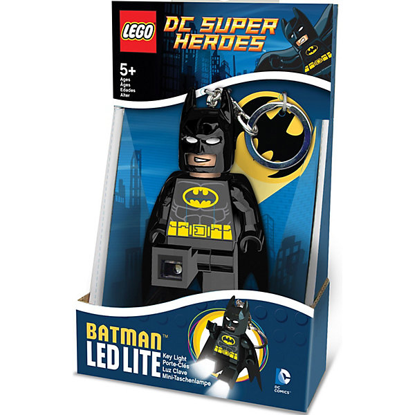 

Брелок-фонарик для ключей Lego Super Heroes: Batman, Черный
