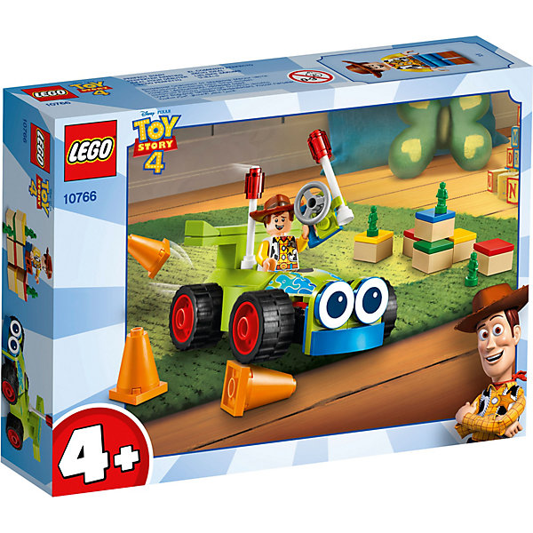 

Конструктор LEGO Toy Story 4 10766: Вуди на машине