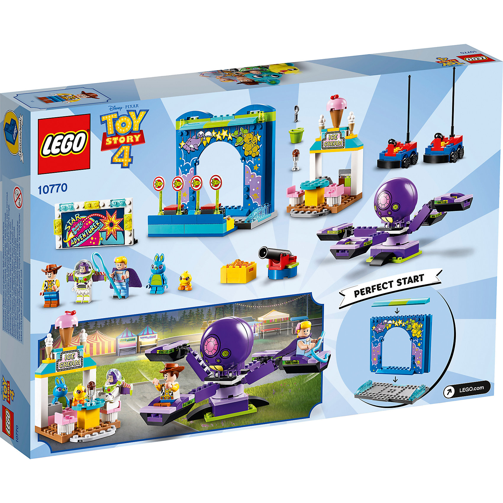 

Конструктор LEGO Toy Story 4 10770: Парк аттракционов Базза и Вуди