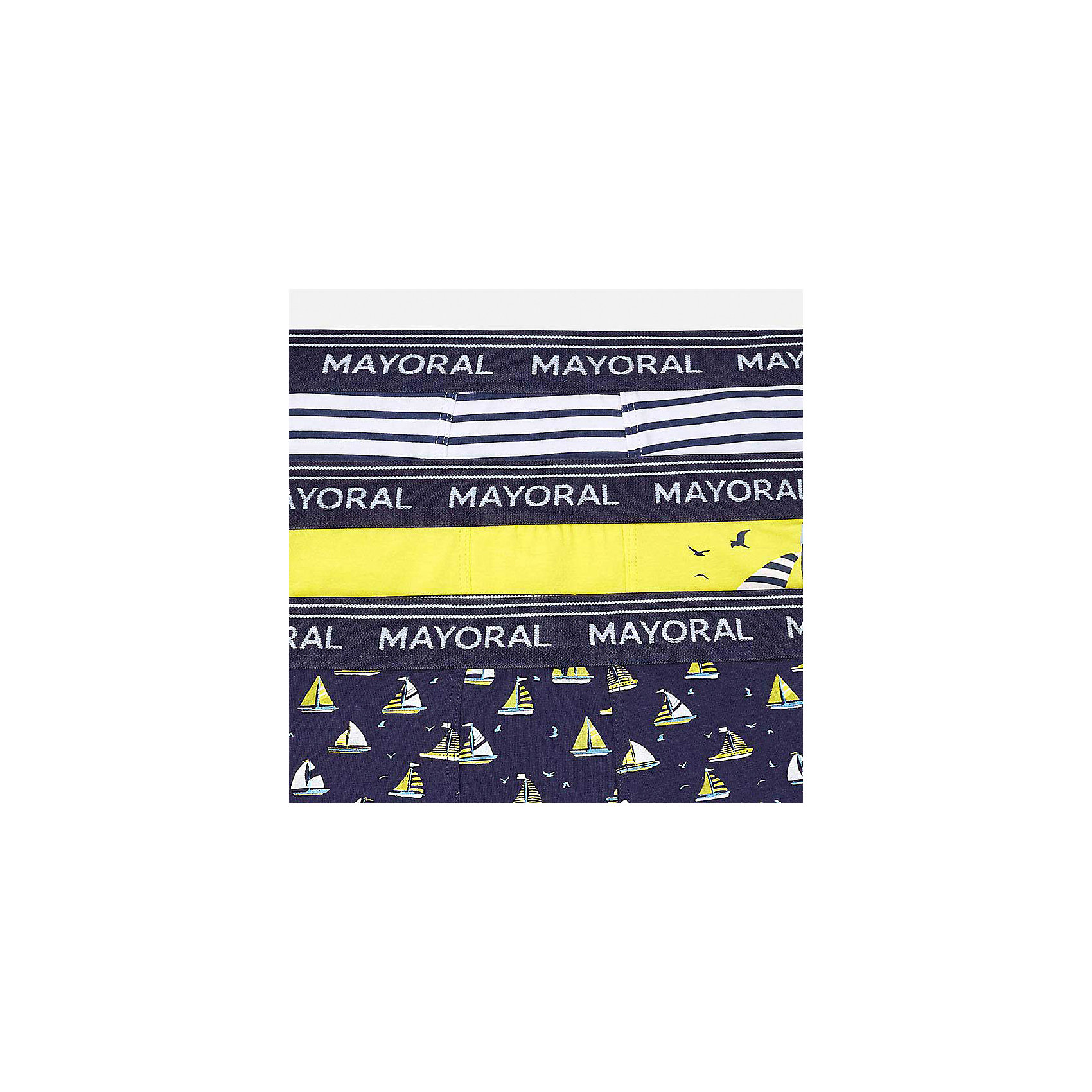

Трусы Mayoral, 3 шт, Желтый