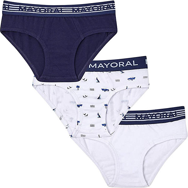 

Трусы Mayoral, 3 шт, Темно-синий