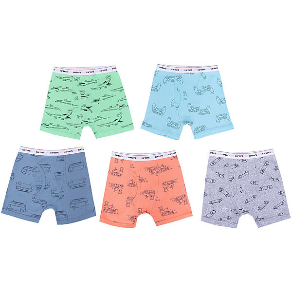 

Трусы Carter’s, 5 шт, Blau-kombi
