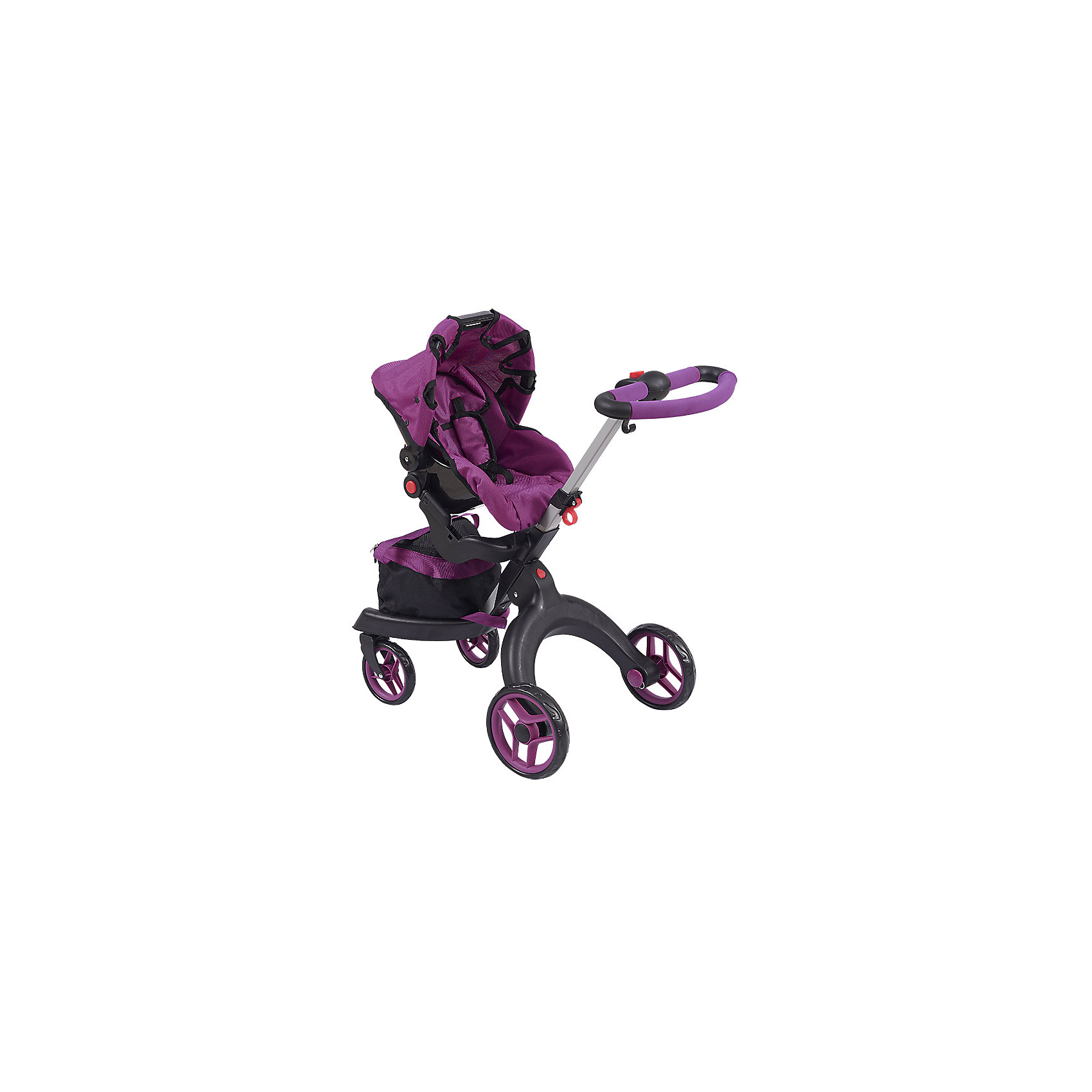 фото Коляска для кукол Buggy Boom Aurora, фиолетовая