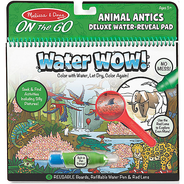 

Набор для творчества Melissa & Doug "Животные", Рисуем водой