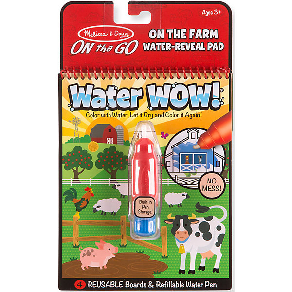 

Набор для творчества Melissa & Doug "Ферма", Рисуем водой