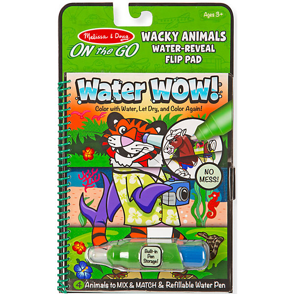 

Набор для творчества Melissa & Doug "Животные", Рисуем водой