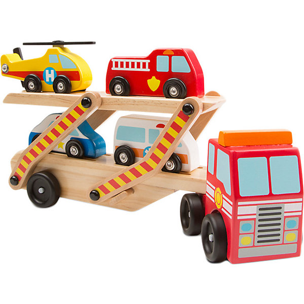 

Погрузчик-Службы спасения Melissa & Doug, Разноцветный