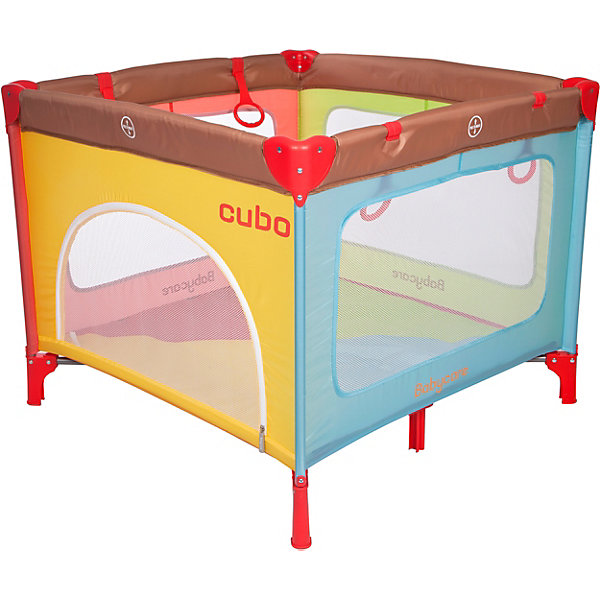 фото Манеж Baby Care Cubo, разноцветный