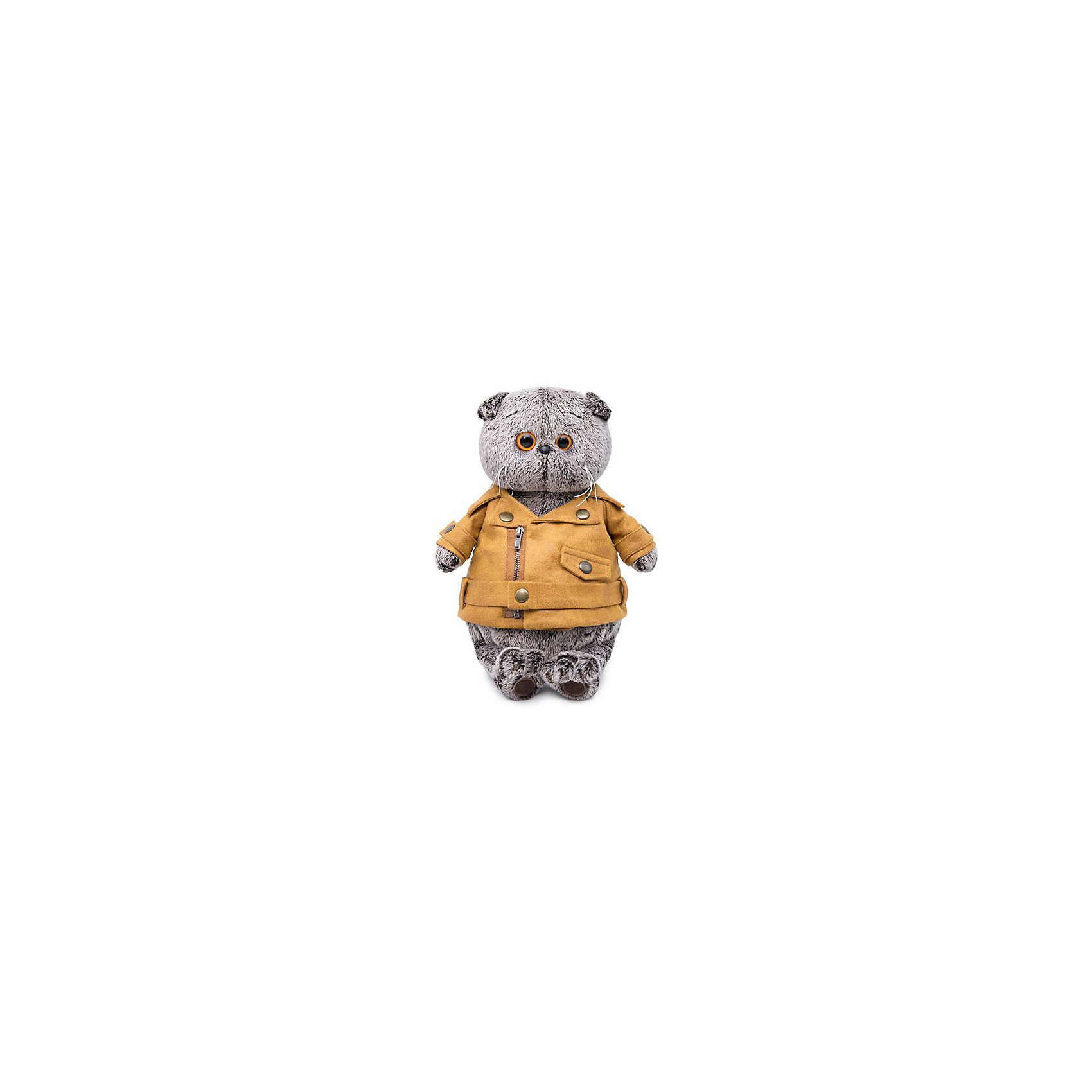 фото Мягкая игрушка Budi Basa Кот Басик в куртке-косухе, 19 см
