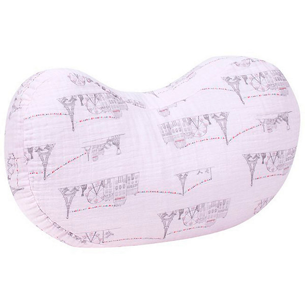 

Подушка для кормления Bebe au Lait Carousel Pink, 61х38 см, Розовый