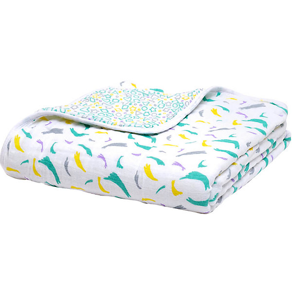 

Муслиновое одеяло Adam Stork Sweet Dream, 120х120 см, Разноцветный