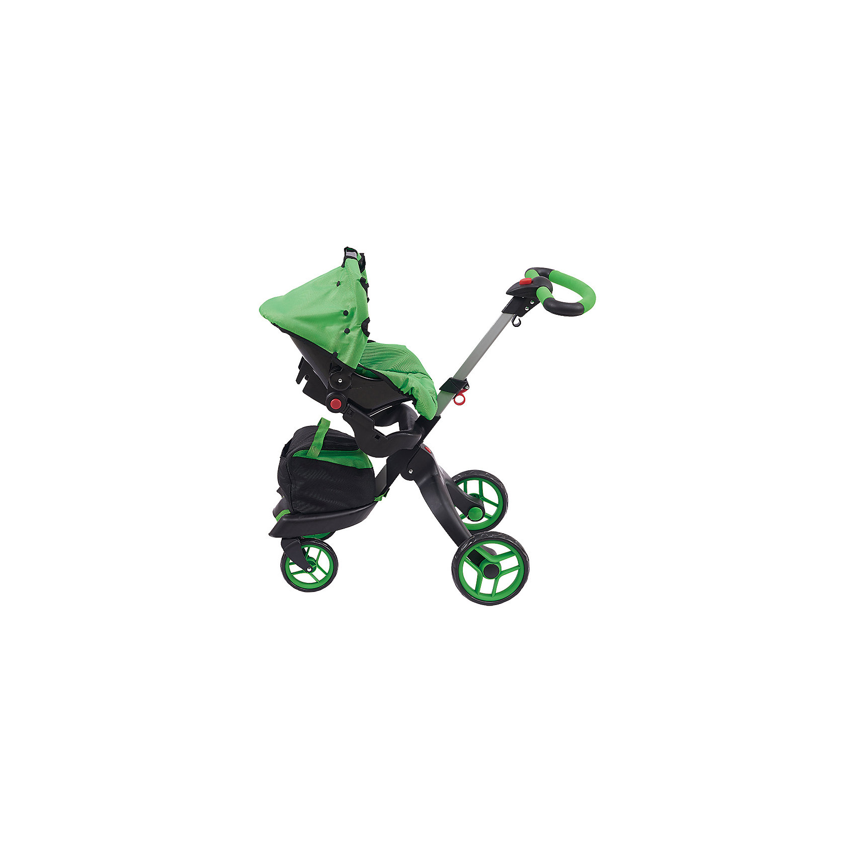 фото Коляска для кукол Buggy Boom Aurora, ярко-зеленая