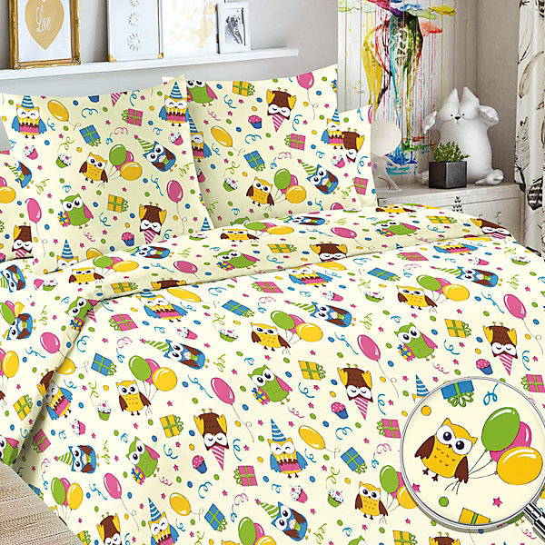 

Постельное белье 1,5сп Letto Праздник
