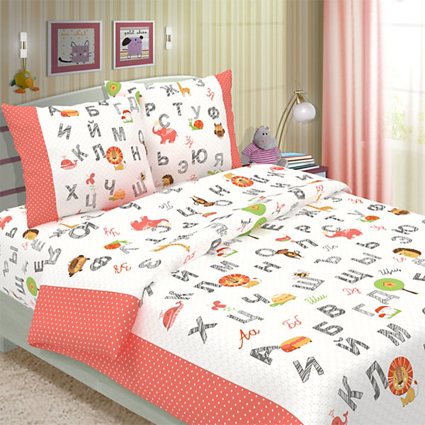 

Постельное белье 1,5 сп Letto Алфавит