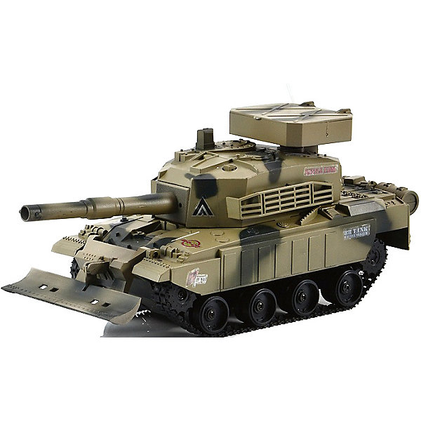 

Танк Mioshi Army "Тигр-грейдер" на радиоуправлении, со звуковыми эффектами, Braun/grün, Танк Mioshi Army "Тигр-грейдер" на радиоуправлении, со звуковыми эффектами