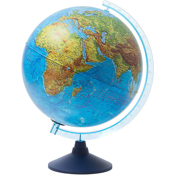 Интерактивный глобус Земли физико-политический с подсветкой, 320мм Globen 10803576