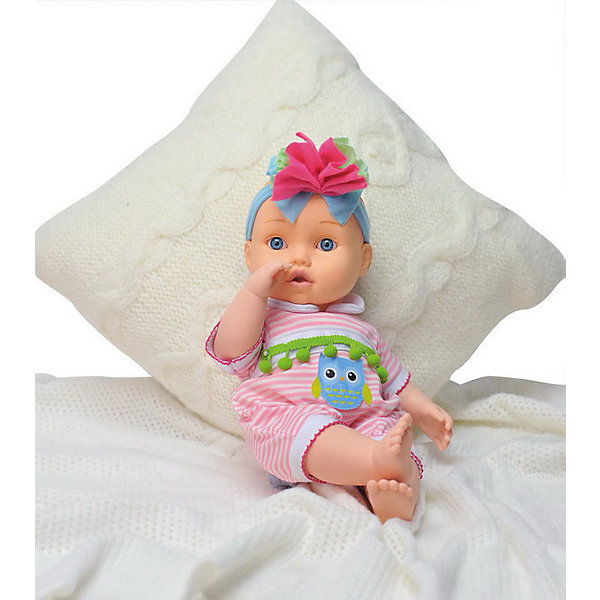 

Кукла Abtoys "Bambina Bebe" с аксессуарами для кормления, звук, 42 см, Разноцветный