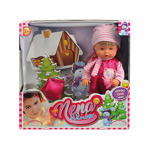 

Кукла Abtoys "Nena" зимний набор, 36 см, Разноцветный