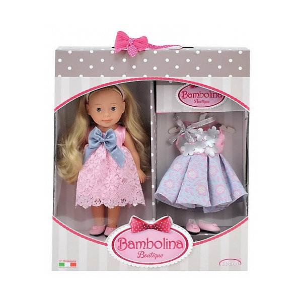 

Кукла Abtoys "Bambolina Boutique" набор маленькая модница, ,30см, Разноцветный