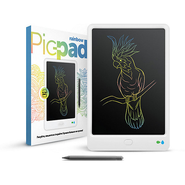 

Планшет для рисования Назад к истокам "Pic-Pad Rainbow, Белый, Планшет для рисования Назад к истокам "Pic-Pad Rainbow"