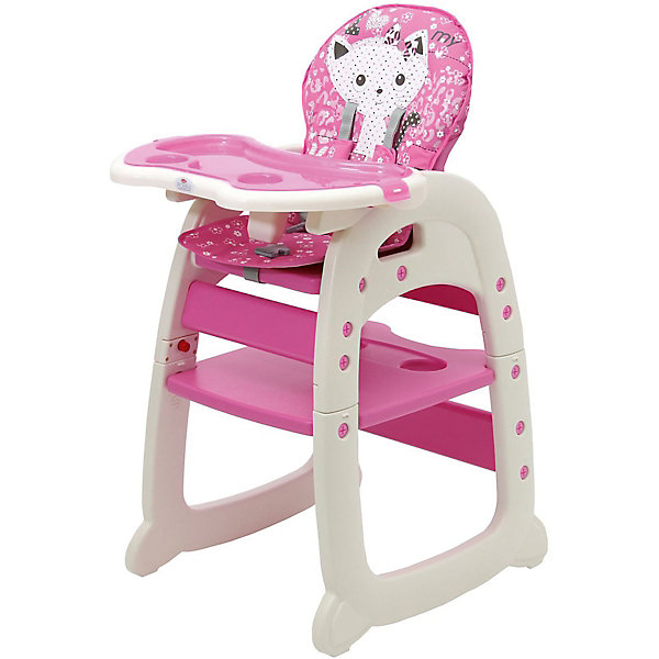 

Стульчик для кормления Polini 460, розовый