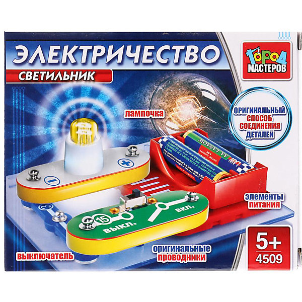 

Электронный конструктор Город мастеров "Светильник"