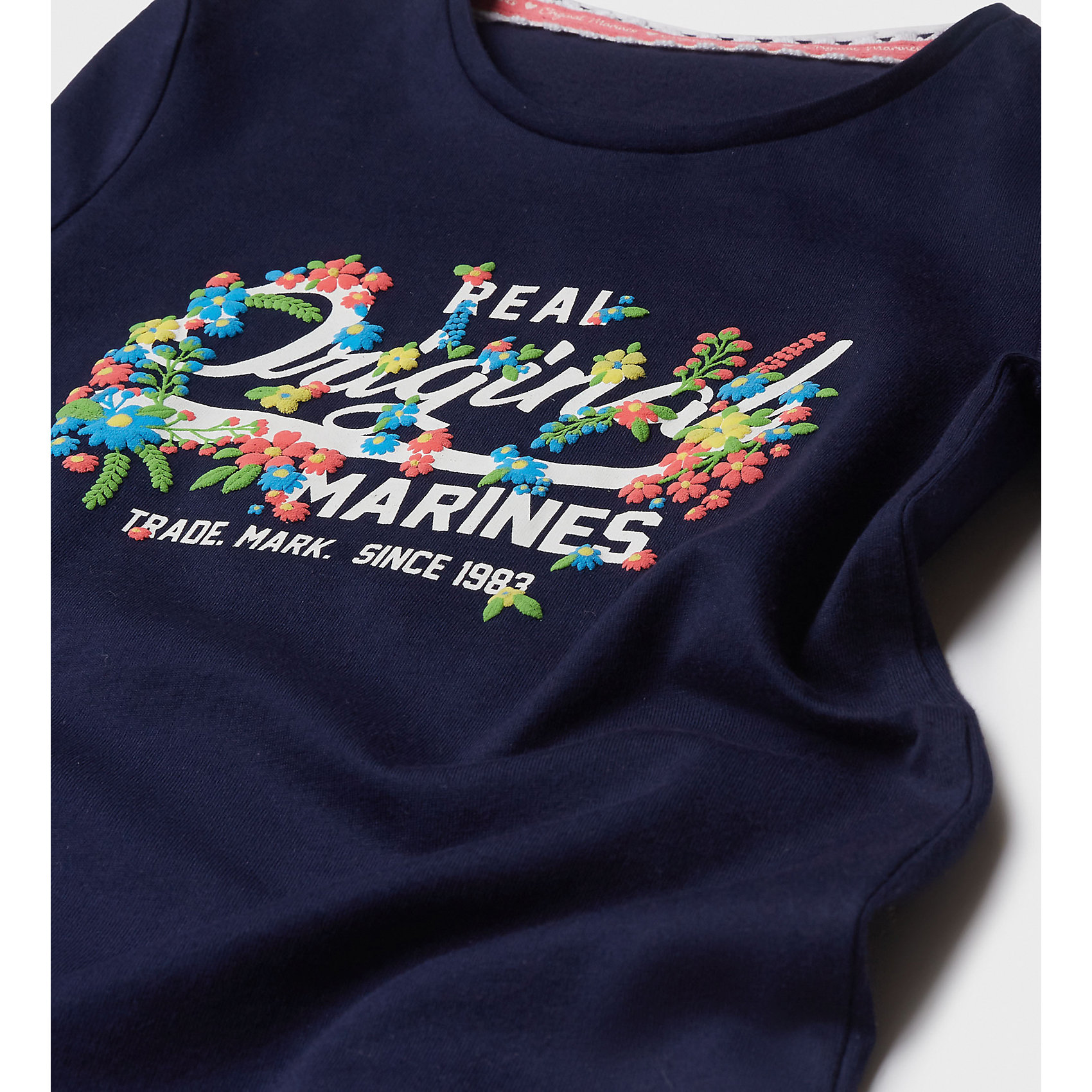 

Футболка с коротким рукавом Original Marines для девочки, Темно-синий
