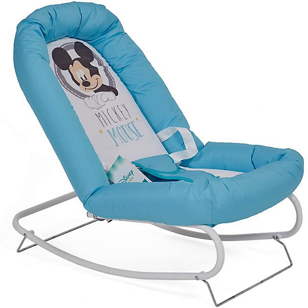 

Детский шезлонг Polini kids Микки Маус, голубой, Синий