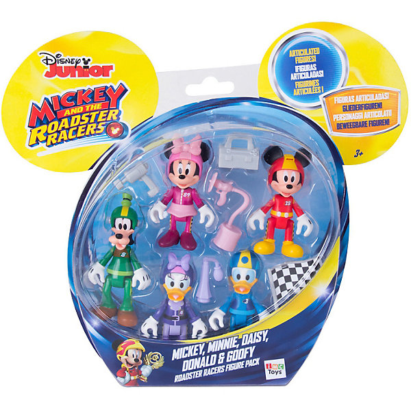 

Набор фигурок IMC Toys "Disney Mickey Mouse & friends" с Минни, Разноцветный