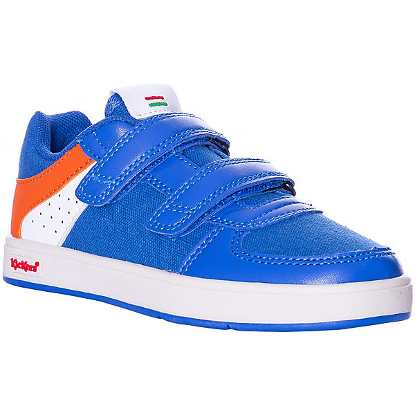 

Кеды Kickers Gready Low Cdt, Синий/оранжевый
