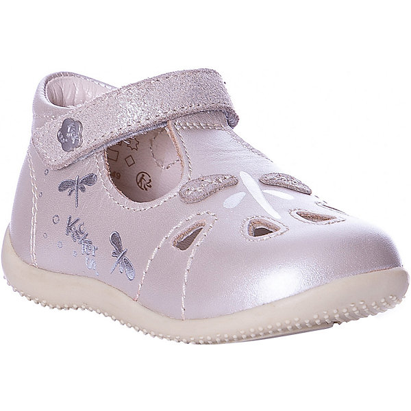 

Сандалии Kickers Blumiz для девочки, Серебряный