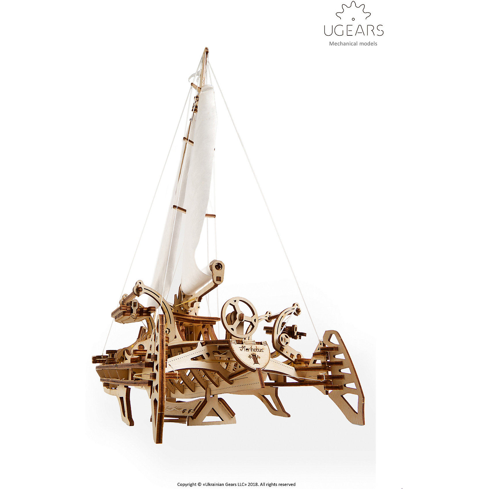 

Сборная модель Ugears Тримаран Мерихобус