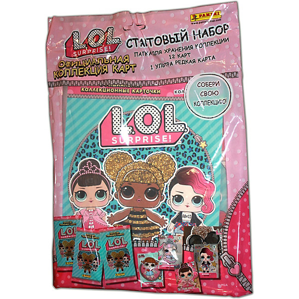 

Стартовый набор Panini "L.O.L. Surprise! Official TC" (папка для хранения и 2 пакетика карточек)