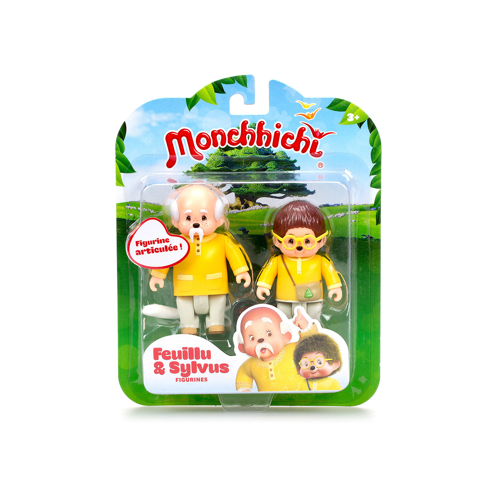 фото Набор фигурок Monchhichi Лифи и Сильвус