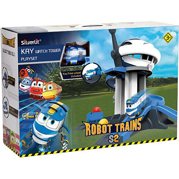 Игровой набор Robot Trains "Дозорная башня" Silverlit 10895761